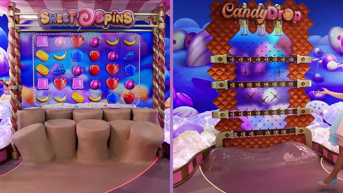 sweet bonanza candyland сладкие вращения бонусные функции с выпадением конфет Бонусные игры Sweet Bonanza Candyland