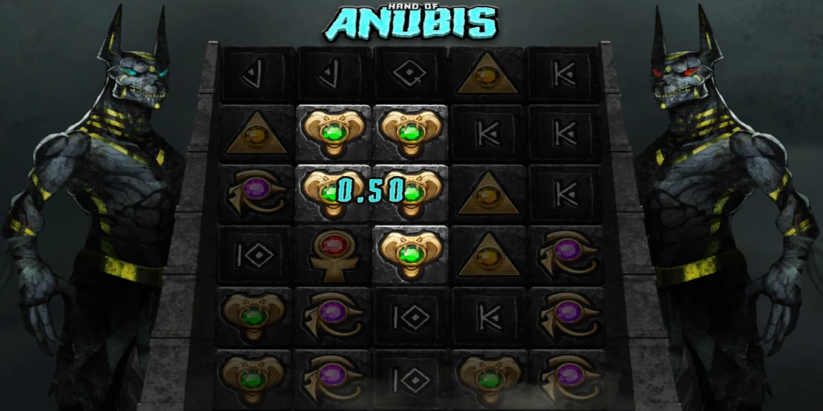 Игровые символы игрового автомата Hand of Anubis Символы игрового автомата Hand of Anubis